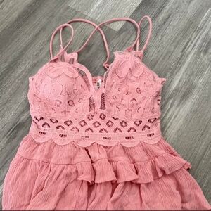 Zenana Outfitters Pink Smocked Top